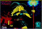 Captura 1 de Demon Pages (Zx Spectrum 128K)