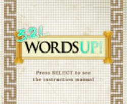 3, 2, 1 WordsUp!