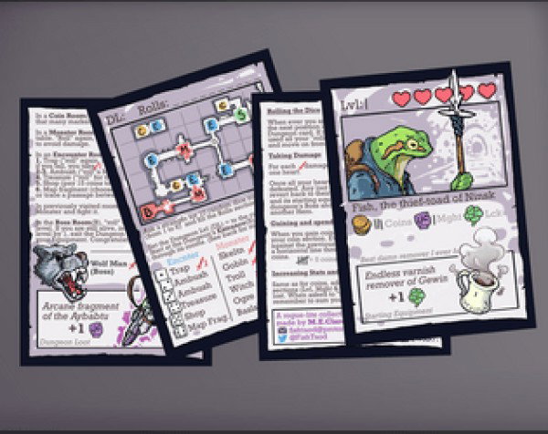 Dungeon Marauders - A collectible card game adventure