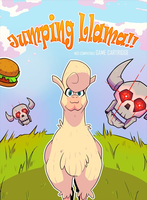 Jumping Llama