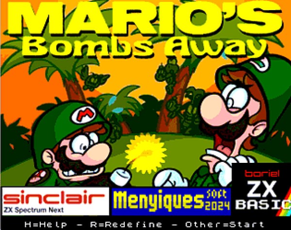 All releases of Mario's Bombs Away (Menyiques Soft, 2024) | DeVuego