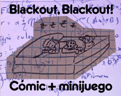 Blackout Blackout! Cómic+ minijuego