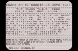 Drama en el barrio La Jota, (Co!)
