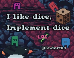 I like dice, Implement dice.