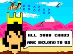 King Tommy in the Candy'em Up Saga