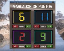 Marcador de puntos