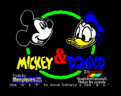 Mickey and Donald