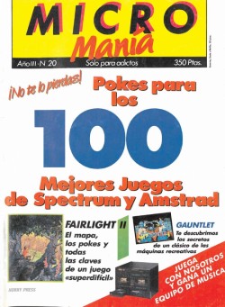 MicroManía n&deg; 20