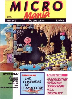 MicroManía n&deg; 6