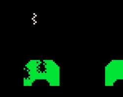 Pico-8 Space Invaders Defenses