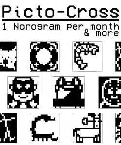 Picto-Cross: 1 Nonogram per month & more