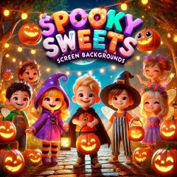 Spooky Sweets: Screen Backgrounds