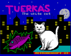 Tuerkas, the white cat