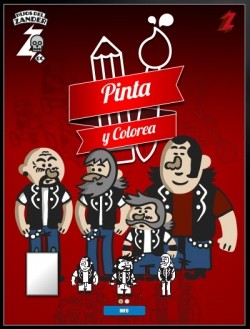 Zander Pinta y Colorea